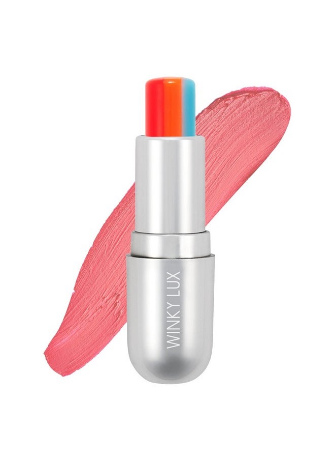Winky Lux - Winky Lux Rainbow pH Tinted Lip Balm, Hydrating Lip Balm, Cherry Pink Tint With Vitamin E and Jojoba Oil to Moisturizer Lips, Vegan & Cruelty Free - Image 1