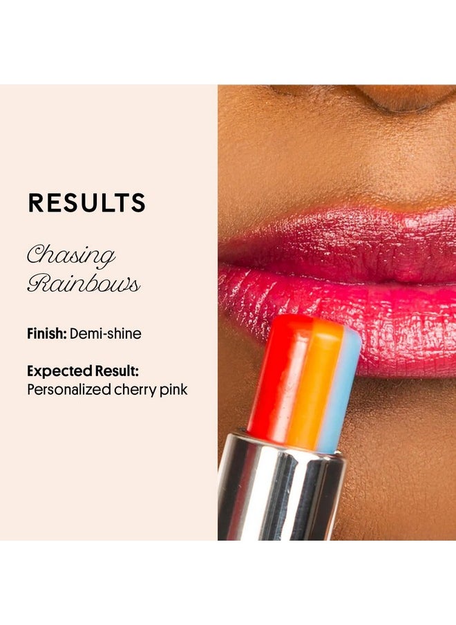 Winky Lux - Winky Lux Rainbow pH Tinted Lip Balm, Hydrating Lip Balm, Cherry Pink Tint With Vitamin E and Jojoba Oil to Moisturizer Lips, Vegan & Cruelty Free - Image 1