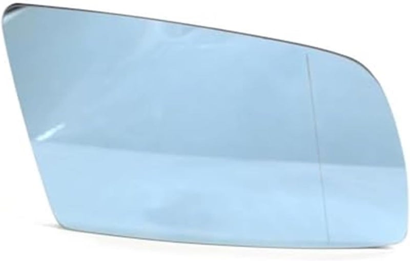 Wivplex Blue Heated Wide Angle Rearview Mirror for BMW 5 Series E60 E61 E63 E64 - Image 1