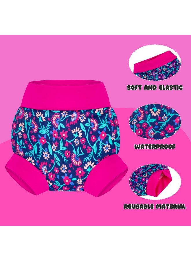 BIG ELEPHANT BIG ELEPHANT Reusable Baby Swim Diapers 3pcs- Adjustable, Easy-Wash Swimming Diaper - Soft, Breathable, Waterproof Swim Wear for Boys, 5T - Image 3