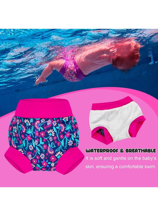 BIG ELEPHANT BIG ELEPHANT Reusable Baby Swim Diapers 3pcs- Adjustable, Easy-Wash Swimming Diaper - Soft, Breathable, Waterproof Swim Wear for Boys, 5T - Image 2