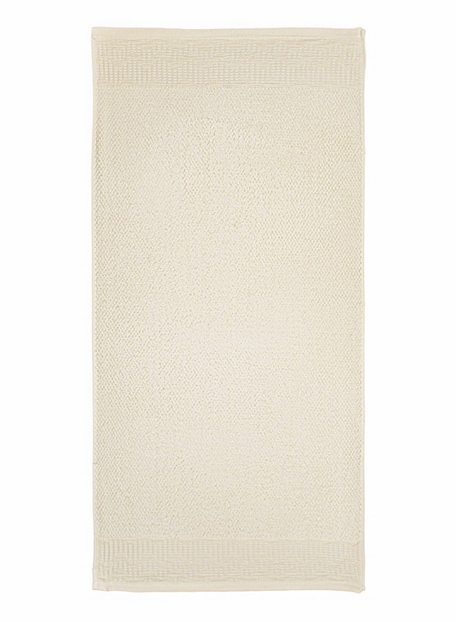 PACHA HOME Cotton Towel - model: Waffle - color: Cream- 100% Cotton. - Image 2