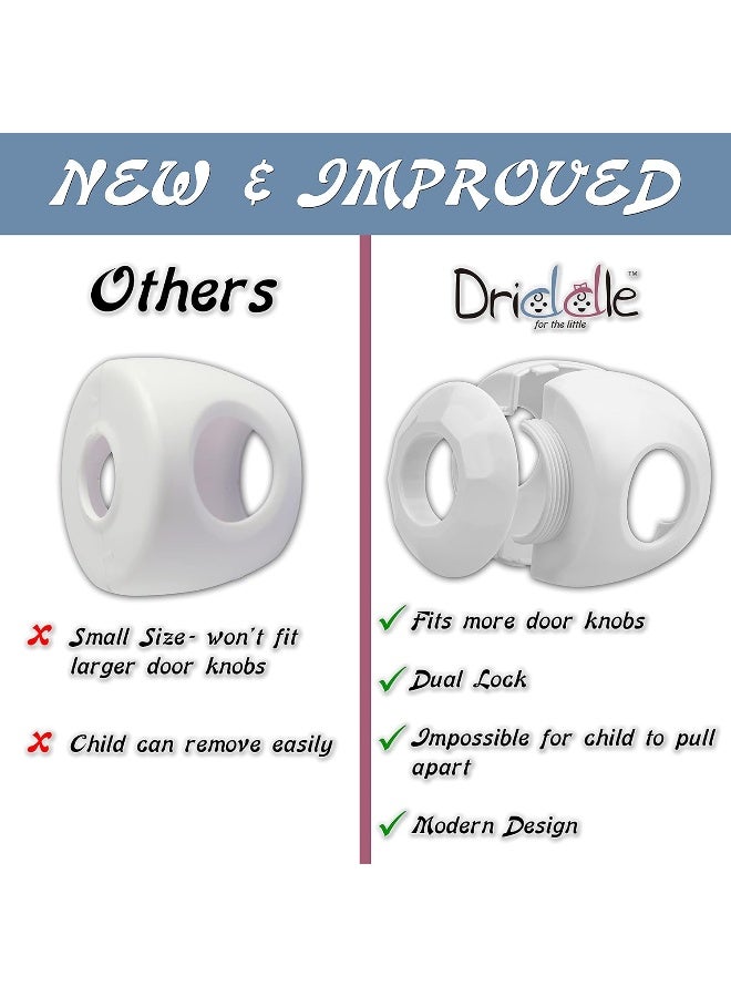 Driddle Door knob Baby Safety Cover - 5 Pack - Image 2