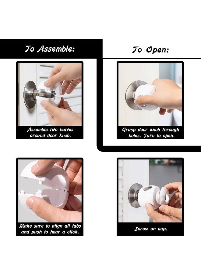 Driddle Door knob Baby Safety Cover - 5 Pack - Image 5