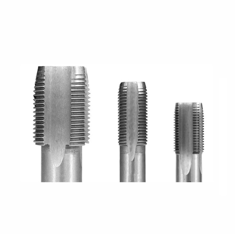 Pipe Taps 5Pcs Carbon Steel Rethread Tool - Strong Long-Lasting Right-Hand Cutting Thread Repair Tool for Pipe Maintenance - Image 3