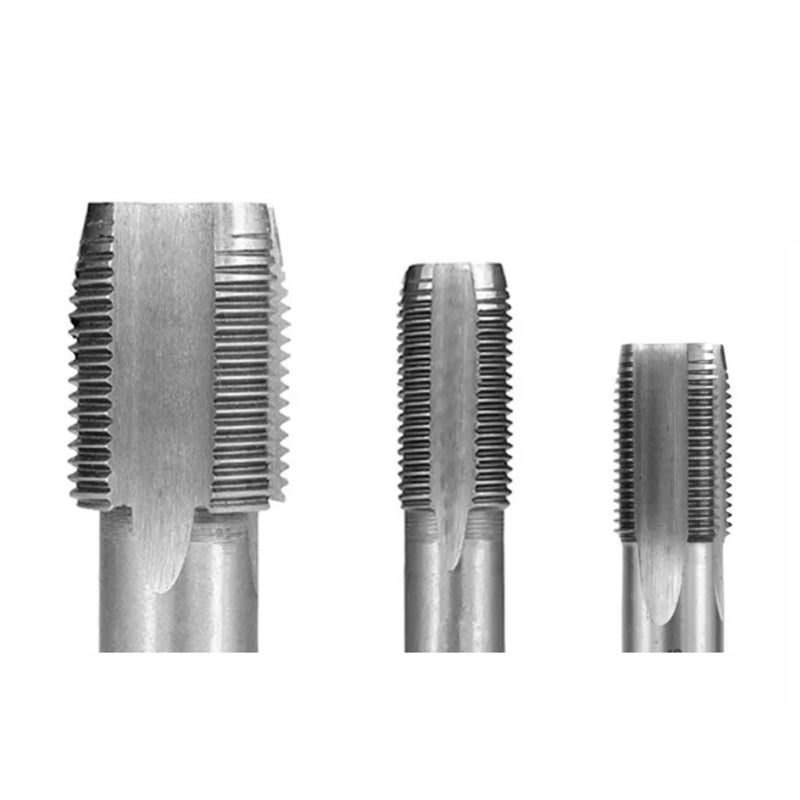 Pipe Taps 5Pcs Carbon Steel Rethread Tool - Strong Long-Lasting Right-Hand Cutting Thread Repair Tool for Pipe Maintenance - Image 4