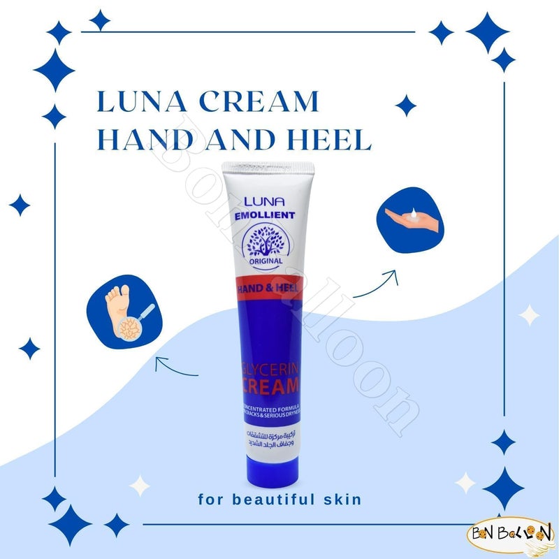 Luna Voltafas Luna Emollient Hand & Heel cream 1.4 Oz (40 grams) - Image 2