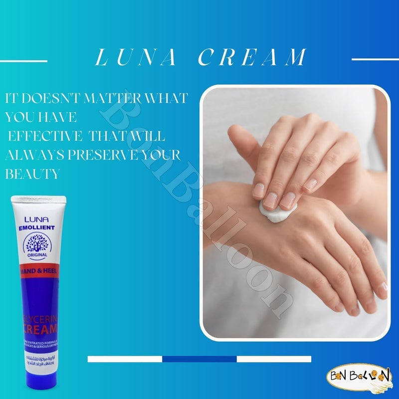 Luna Voltafas Luna Emollient Hand & Heel cream 1.4 Oz (40 grams) - Image 3