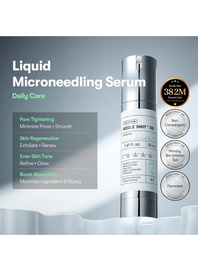 VT COSMETICS CICA Reedle Shot 100 Serum 50ml - Image 2