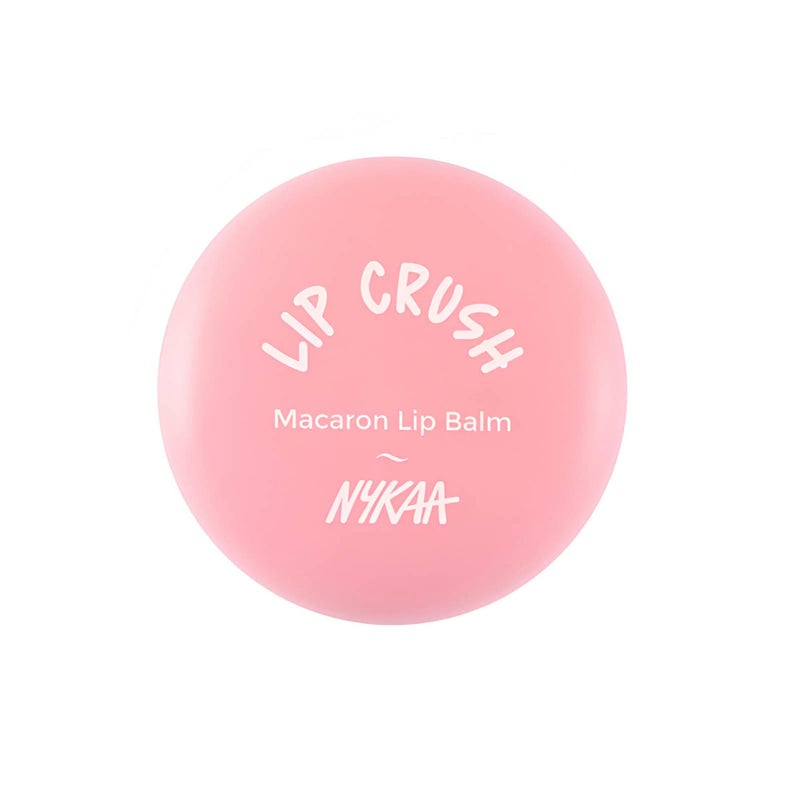 Nykaa Cosmetics Lip Crush Macaron Lip Balm Lip Butter with Shea Butter and Sweet Almond Oil Nourishing and Healthy Lips 06 Strawberry 028 oz - Image 2