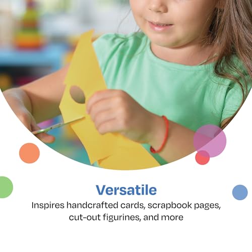 Childcraft Construction Paper, 9 x 12 Inches, Yellow, 500 Sheets - Image 3
