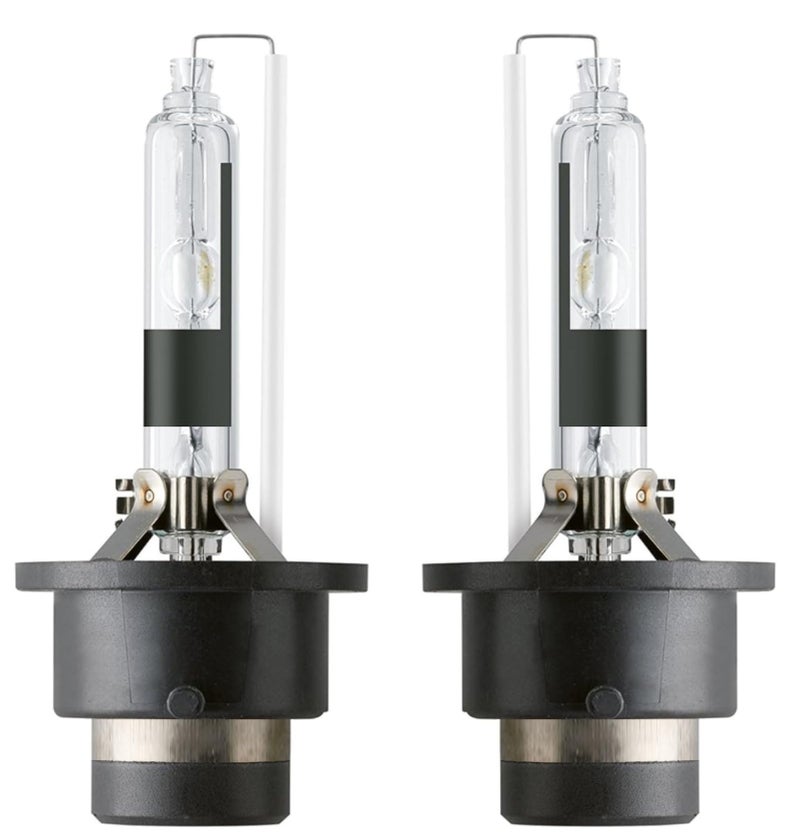 GTMOTO D4R Xenon Bulbs for 2008 2009 2010 Toyota Avalon HID Headlights Low Beam, 6000K Cool Bright White Direct Replacement 35W OE 4300K Dim Light, 2-Pack - Image 1