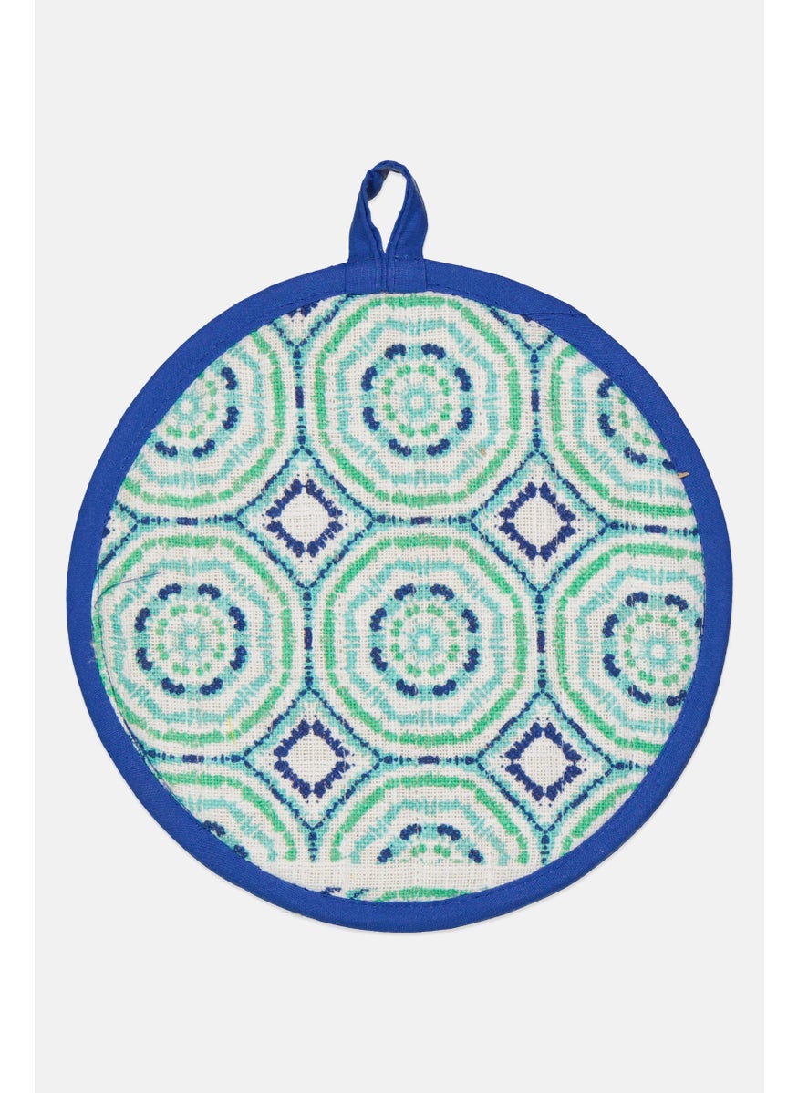 Aztec Pattern Hypnotic Pot Holder, Blue/Green Combo - pzsku/ZE87BCD129860CCB6BC83Z/45/_/1726150875/8b595bf0-2bcc-4744-a058-3a24c1bbda50