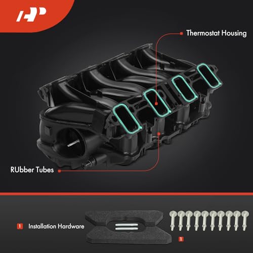 A-Premium Engine Intake Manifold Assembly Compatible with Chevrolet Silverado 1500 2500 Suburban 2500 GMC Sierra 1500 Yukon XL 2500 Savana 2500 3500 09-20 Cadillac Escalade 2009-2014 - Image 3