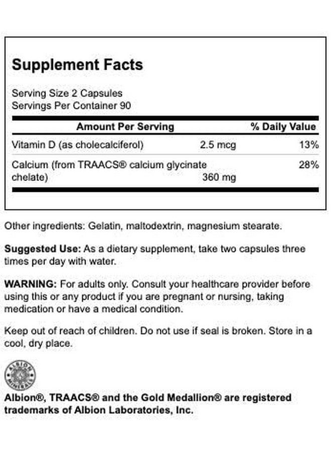 Swanson ULT Albion Calcium 180 MG 180 CAPS - Image 2