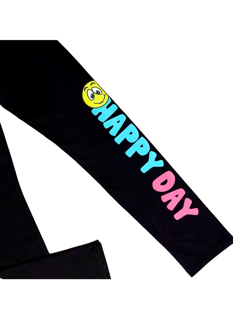 AIKO AIKO-Girls 2 Layer Long Sleeve T-Shirt and Legging -13-14Y  - Image 4
