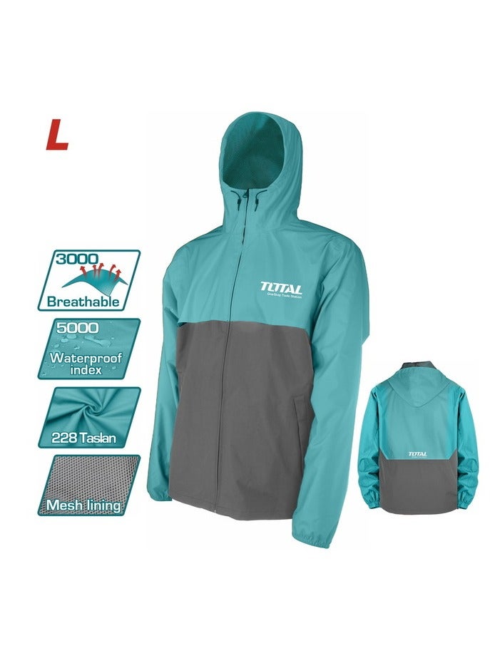 TOTAL TJCTC2282.L Waterproof Jacket, Large