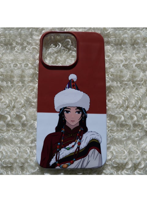 Retro Tibetan Animation 16pro15 For Apple Mobile Phone Shell Creative X National 14 Chinese Style 13plus12 Art 11-Color:Large Hole Four Packs Glossy-ando Tibetan Package-Applicable Models:For Iphone 15plus