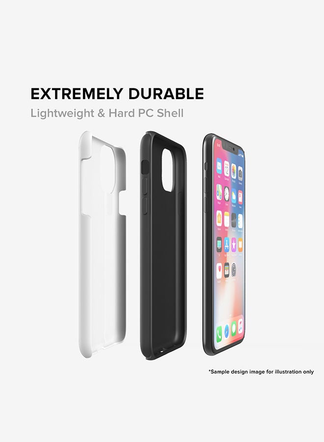 Stylizedd Monogram Tough Series for Apple iPhone 11 Pro Custom Initials Floral Pattern Tough Pro Dual Layer hybrid PC inner TPU protection Alphabet- G (Light Green) - Image 3