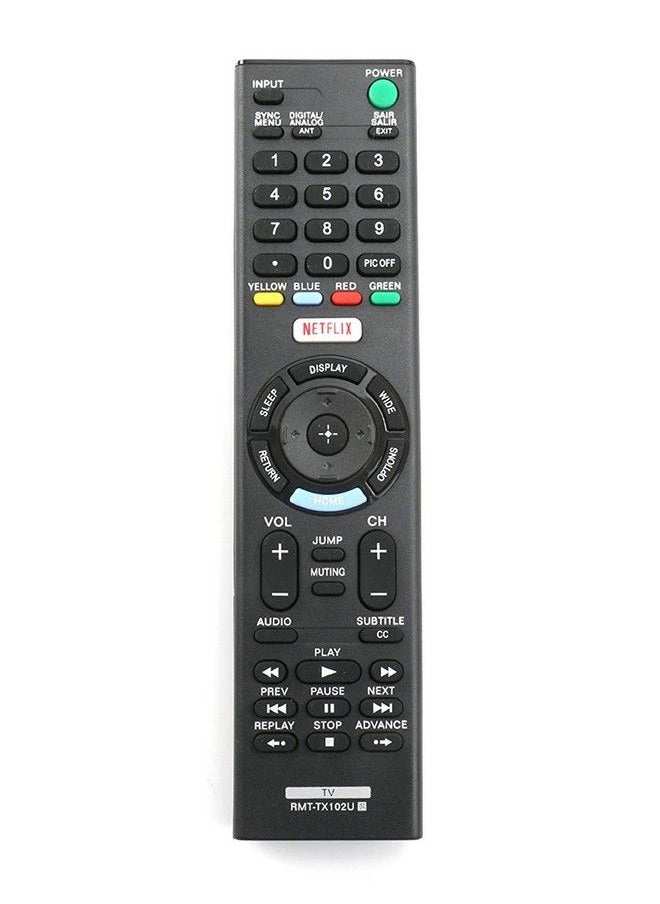 UBay - Rmttx102U Remote Control Replaced For Sony Tv Kdl32R500C Kdl40R510C Kdl40R530C Kdl40R550C Kdl48R510C Kdl48R530C Kdl48R550C 149298011 Kdl40R550C - Image 1