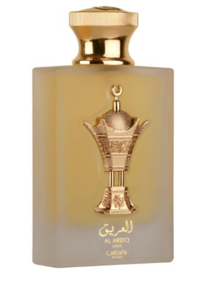 Lattafa AL AREEQ GOLD EAU DE PARFUM FOR UNISEX 100ML
