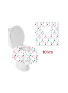 Generic Toilet Seat Covers Disposable,10PCS Waterproof Individually Wrapped Toilet Seat Covers for Adults Toddlers Kids Potty Training,Travel Accessories for Airplane Road Trips and Camping  - Image 1