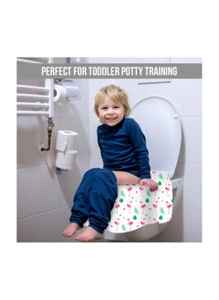 Generic Toilet Seat Covers Disposable,10PCS Waterproof Individually Wrapped Toilet Seat Covers for Adults Toddlers Kids Potty Training,Travel Accessories for Airplane Road Trips and Camping  - Image 3