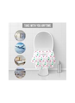 Generic Toilet Seat Covers Disposable,10PCS Waterproof Individually Wrapped Toilet Seat Covers for Adults Toddlers Kids Potty Training,Travel Accessories for Airplane Road Trips and Camping  - Image 2
