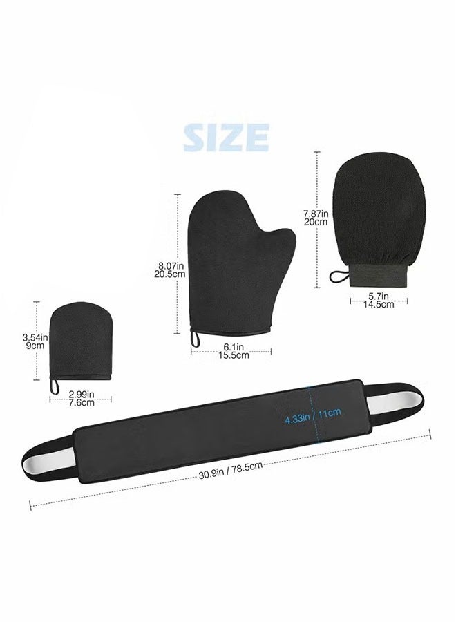 Realfrog Self Tanning Mitt Applicator Kit, Back Tanning Applicator Tanning Mitts Set - Image 4