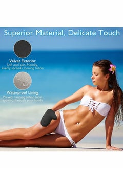 Realfrog Self Tanning Mitt Applicator Kit, Back Tanning Applicator Tanning Mitts Set  - Image 5