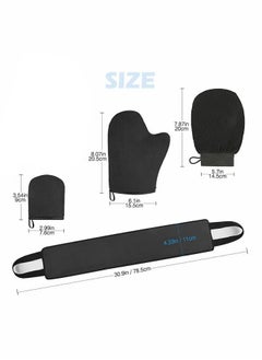 Realfrog Self Tanning Mitt Applicator Kit, Back Tanning Applicator Tanning Mitts Set  - Image 4