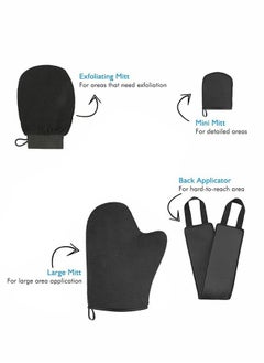 Realfrog Self Tanning Mitt Applicator Kit, Back Tanning Applicator Tanning Mitts Set  - Image 2
