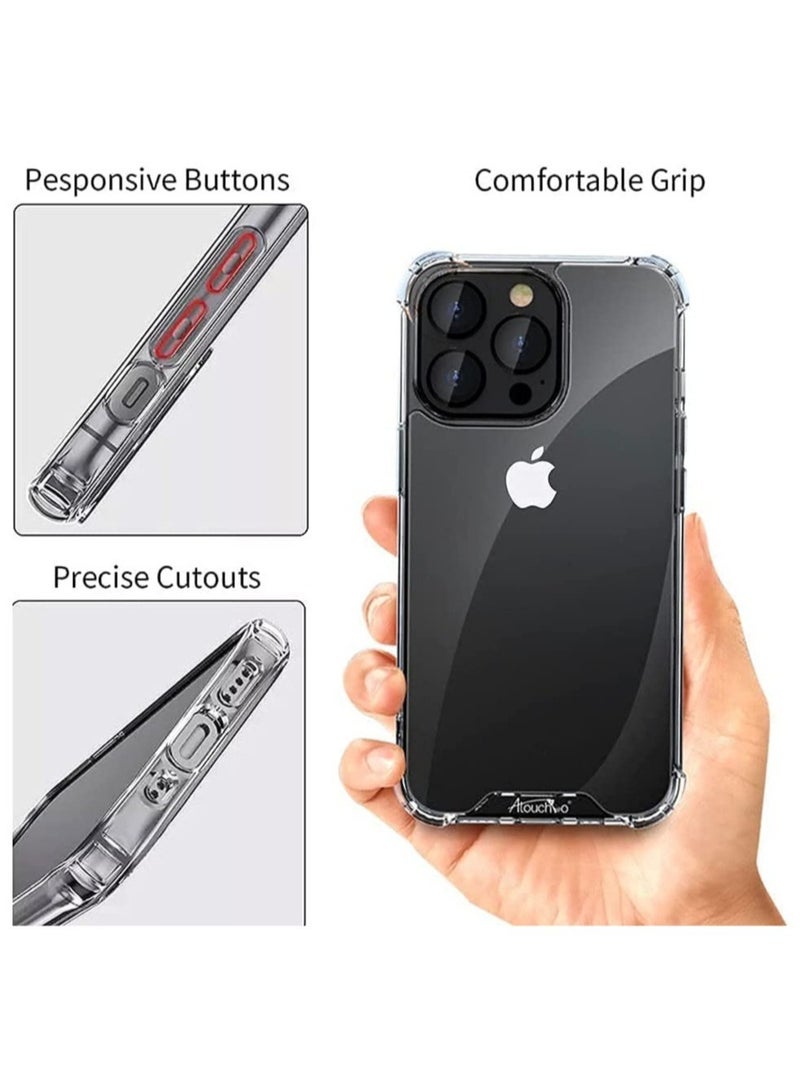 ELTRAZONE Silicone Protective Case Compatible with iPhone 14 Pro Max Soft Liquid Gel Rubber Cover Shockproof Bumper Anti-Scratch Anti-Fingerprint Anti-Drop Slim Cover for iPhone (for iPhone 14 Pro Max ) - Image 2