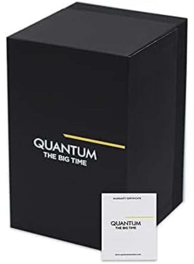 Quantum Men's Quartz Movement Watch, Chronograph Display and Titanium Silicone Strap - TTG1003.068, Red - Image 4