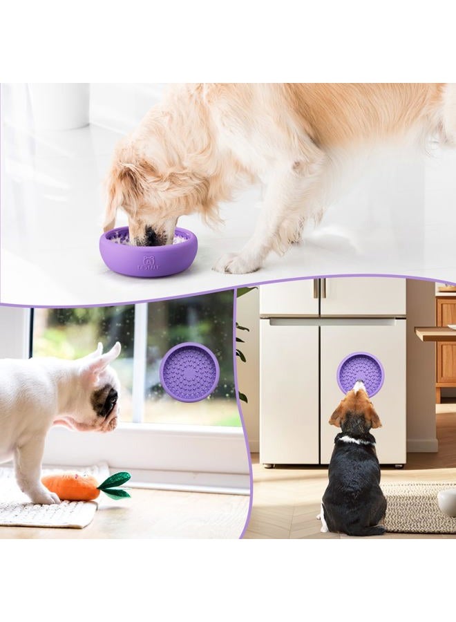 Bestalk Dog Lick Bowl Purple-L - Image 5