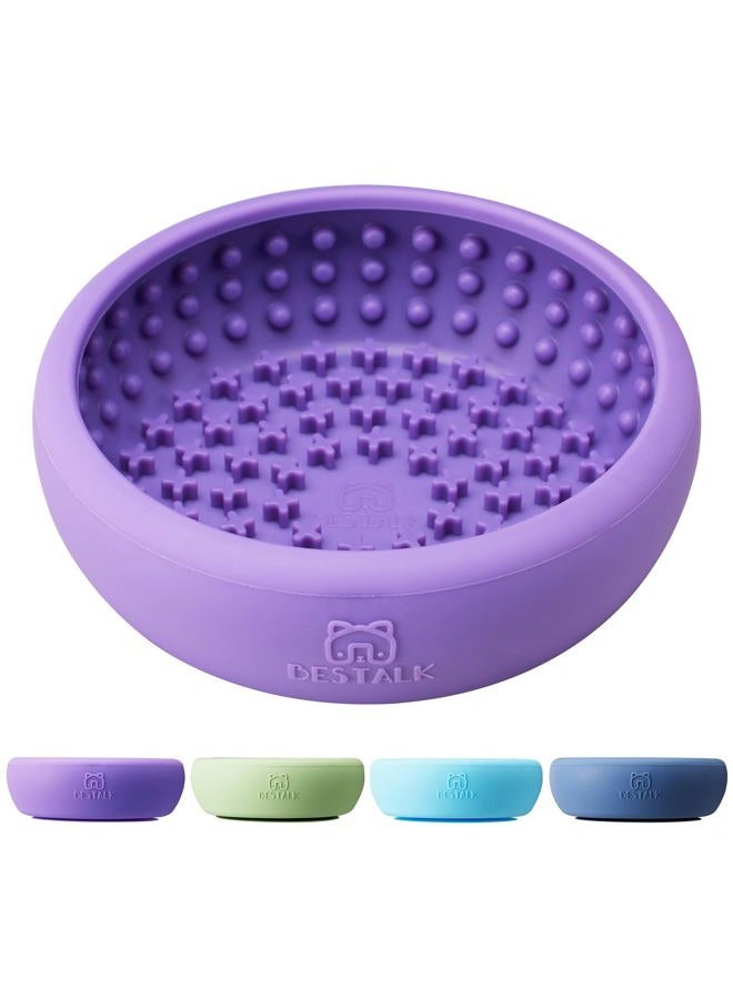 Bestalk Dog Lick Bowl Purple-L - Image 1