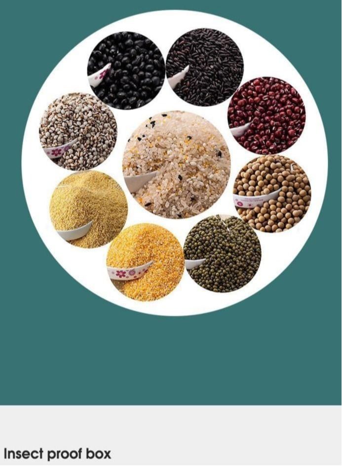 DARIYAH Sealed Rice Bucket Grain Dispenser Storage Box Dry Food Container Kitchen Moisture-Proof Barrel XQ-013 - Image 5