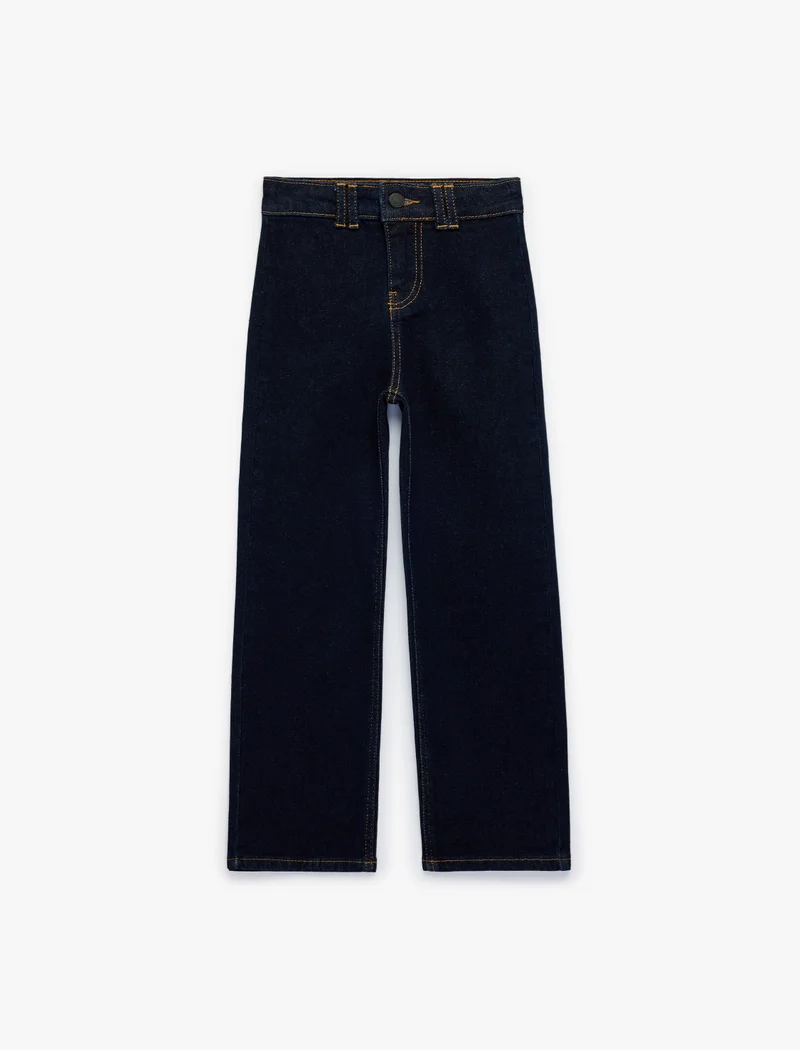 كوتون Wide Leg Jeans
