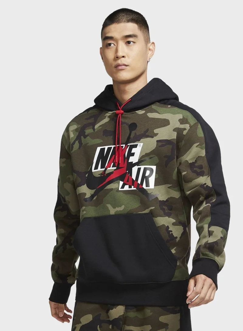 Jordan Jordan Jumpman Classic Camo Fleece Hoodie