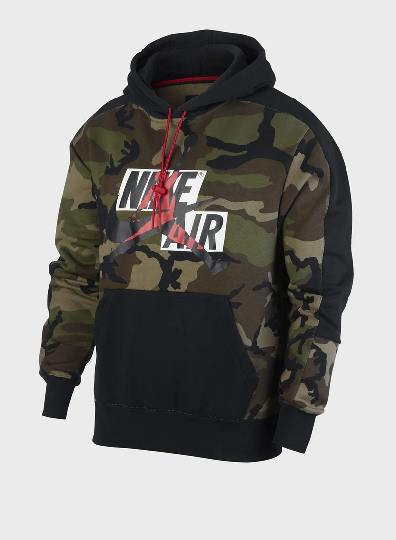 Jordan Jordan Jumpman Classic Camo Fleece Hoodie
