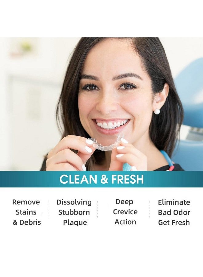 Y-Kelin Retainer Cleaner Tablets Invisalign Cleaner Denture Cleaning Tablets,Remove Stains Away,3 Month Nature Supply - Use for Invisible Clear Aligner,Partials Full Dentures,Night Guard,Mouthguard by Y-Kelin - Image 3
