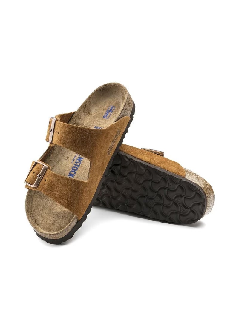 BIRKENSTOCK Arizona Soft Footbed Suede Leather - Mink  - Image 5