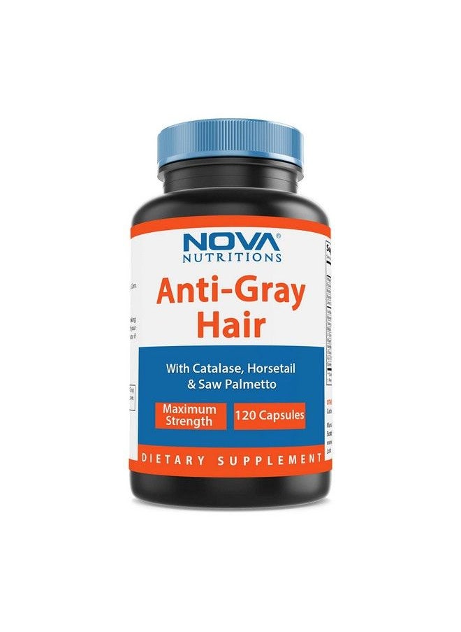 Nova Nutritions - Anti Gray Hair Formula 120 Capsules - Image 1