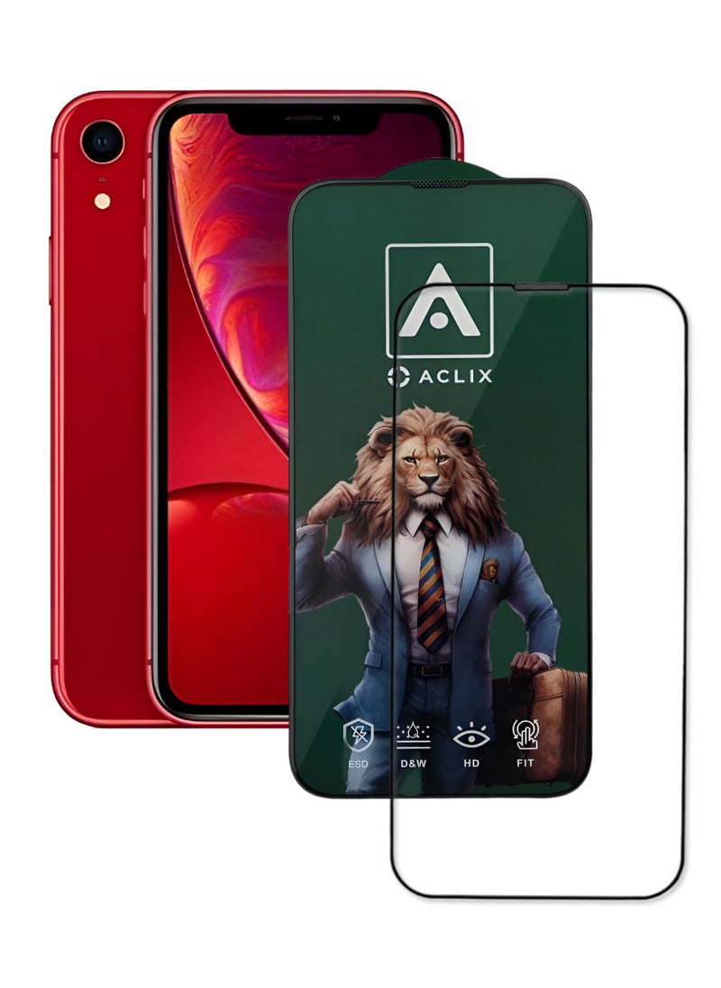 ACLIX Antistatic ESD Dustproof Premium Quality High Definition Tempered Glass Screen Protector Designed For  iPhone XR - Image 1