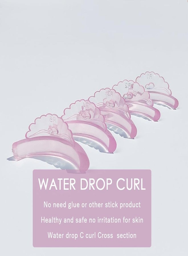 Libeauty Lash Lift Rads 10 Pcs/5 Sizes New Shell Shape Lash Lift Pods Reusable Silicon Lash Lift Shields DIY Use at Home or Salon Lash Lift Tools - Image 5