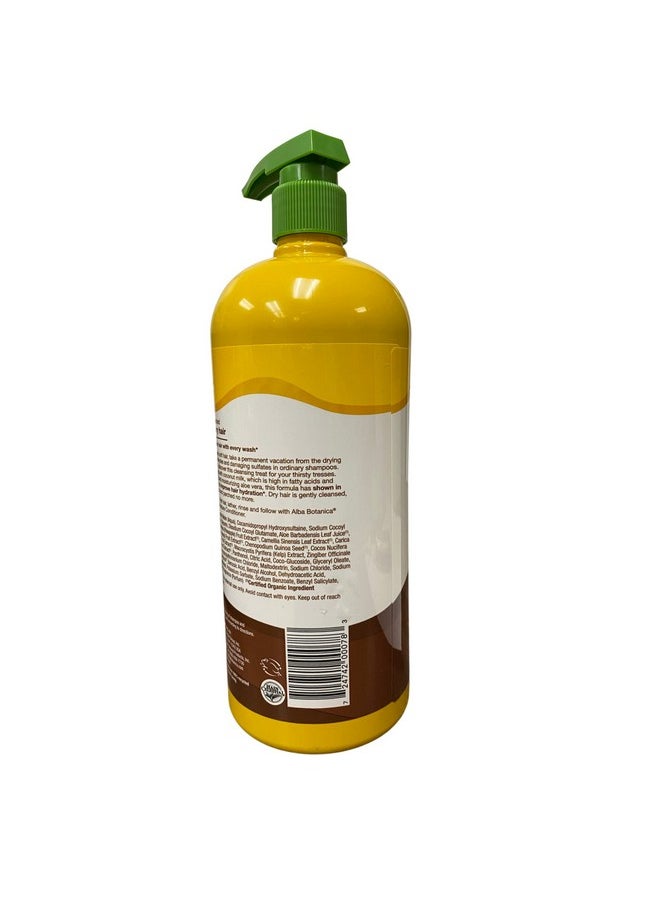 Alba Botanica Lba Botanica More Moisture Shampoo Coconut Milk 34 Oz  - Image 4