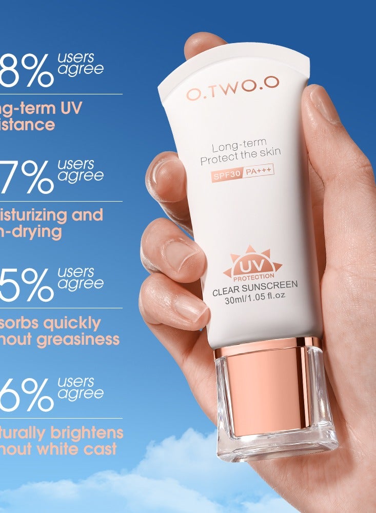 أوتو O.TWO. O حماية طويلة الأمد للبشرة واقية من الشمس شفافة SPF 30 PA +++ - Image 2