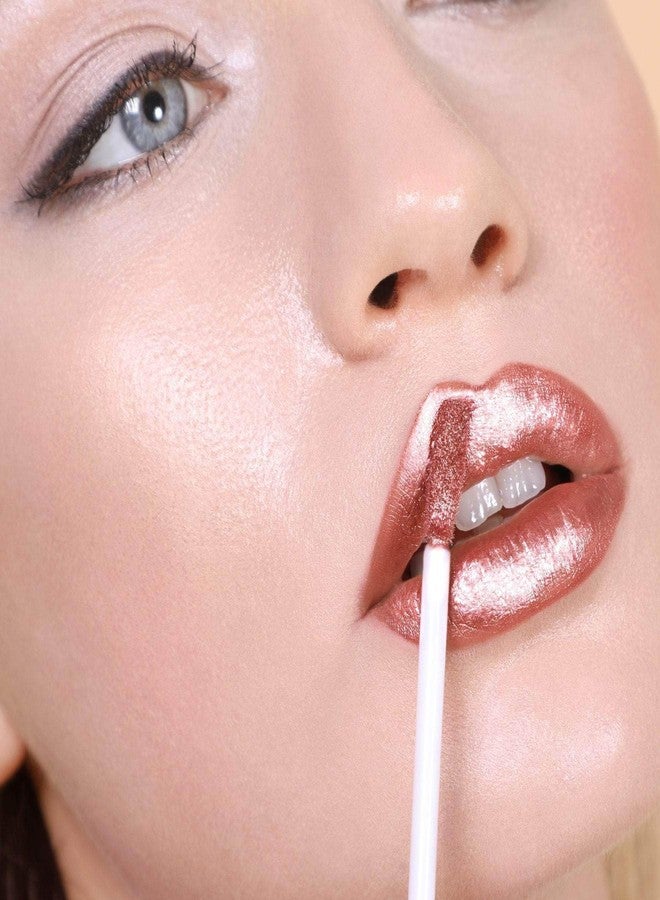 Mirenesse Metallic Matte 12hr Liquid Lip, Hydrating Full Metallic Matte Long Lasting Lipstick Paint Finish with Vitamin C + Vitamin E, Toxin Free, 2 Dazzle .15 oz - Image 2