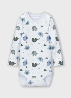 NAME IT Kids Nbmbody 3 Pack Elephant Bodysuit  - Image 4