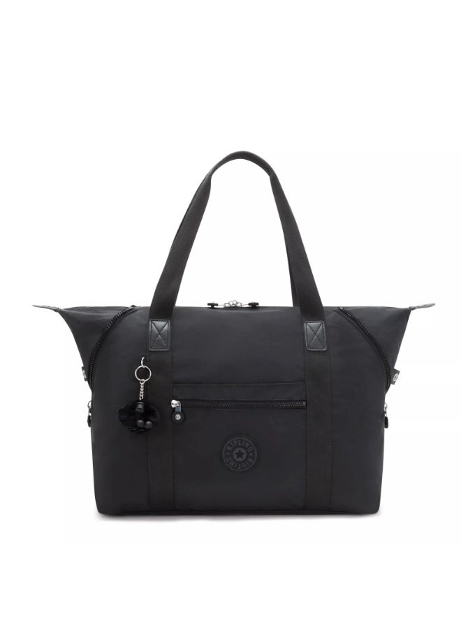 kipling Art M Multi-use medium tote with trolley sleeve Black Noir - Image 1